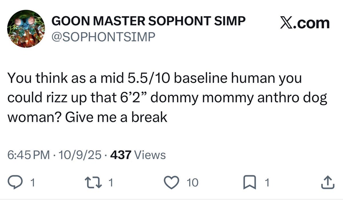 GOON MASTER SOPHONT SIMP tweet media