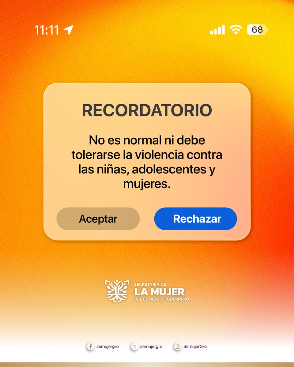 Secretaría de la Mujer Guerrero tweet media