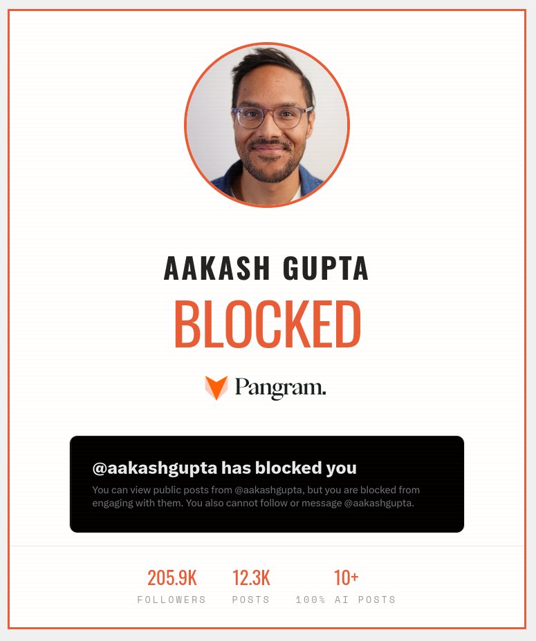 Pangram Labs tweet media