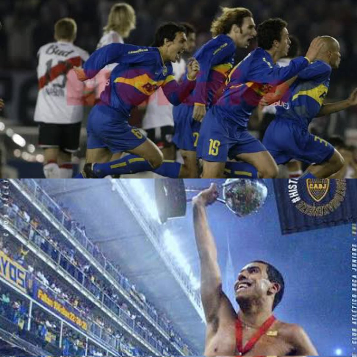 Nosotros festejábamos clásicos.
Nosotros festejábamos campeonatos.