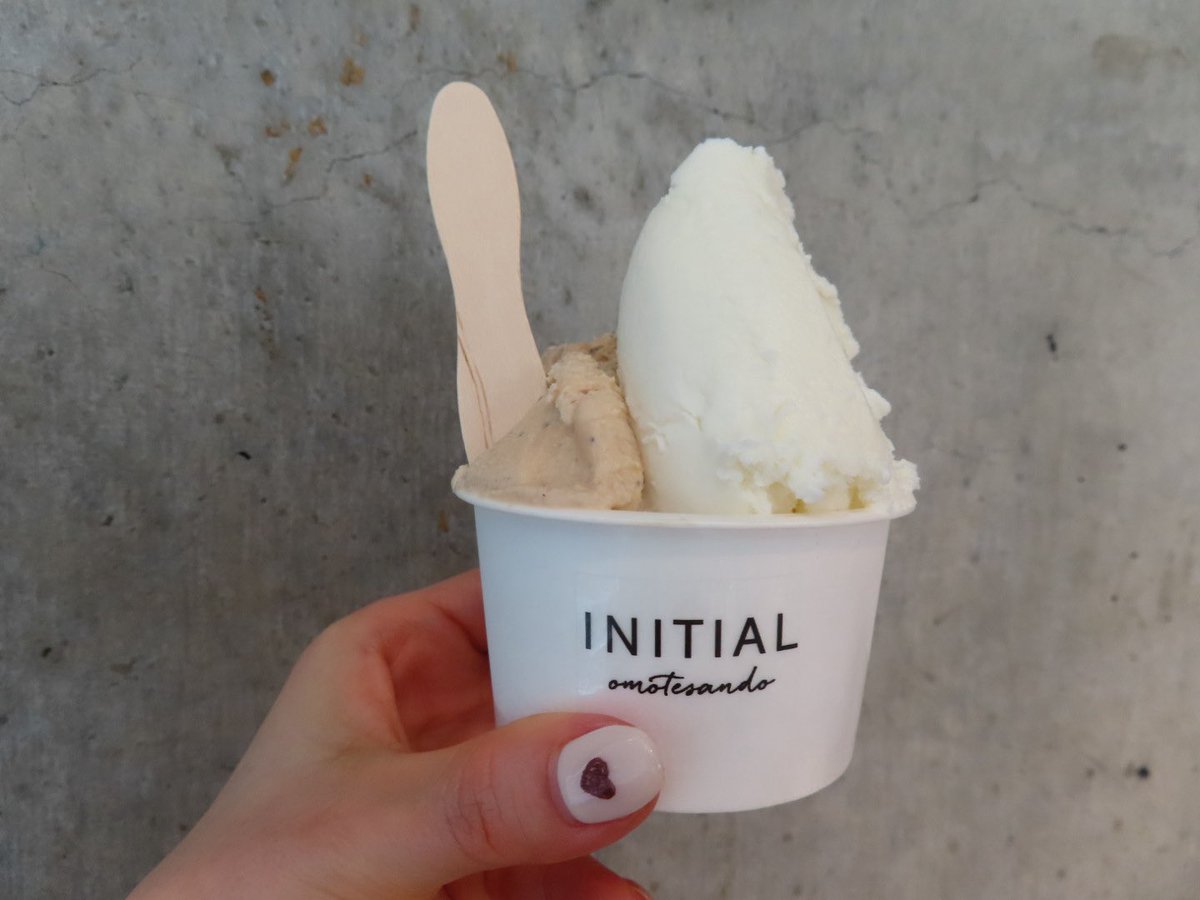 taso1713's tweet image. 北海道からきた〆パフェのお店🍓
ジェラート種類たくさんあって美味しかった🍨🤍

#表参道
#INITIAL