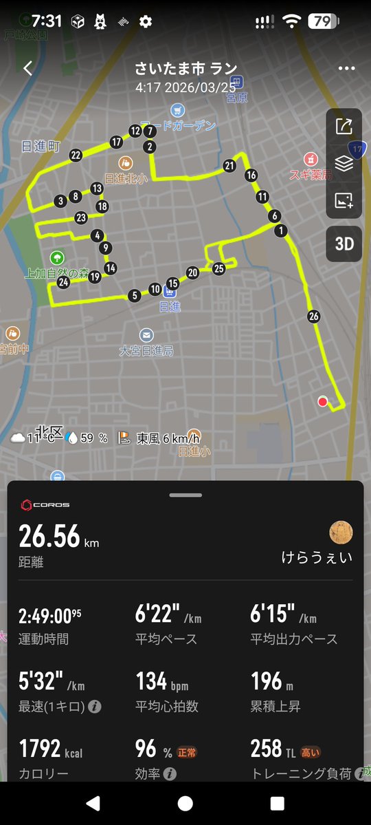 けらうぇい@次は「川の道」フル tweet media