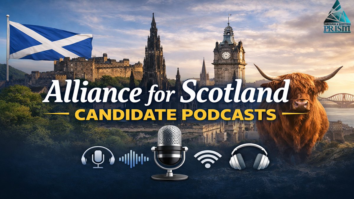 HazelLyon16's tweet image. 🎙️ EPISODE 2 NOON WEDNESDAY🎙️

Last week we asked: can they win?
This week: two more enter the race.
Laura Hansler and David Baird join the Alliance for Scotland Candidate Podcast to make their case directly to voters.

No spin. No filters. Just the candidates, in their own