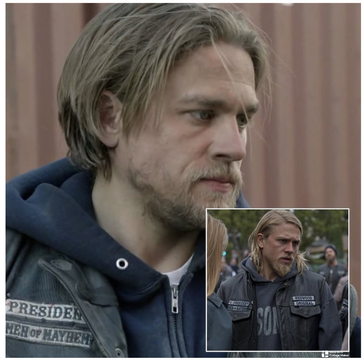 BlueFlamingos7's tweet photo. #TellerTuesday #jaxteller #sonsofanarchy #soa #samcro #youngvp #clubpresident #leathercut #biker #menofmayhem #princecharming #sexy #outlaw #charliehunnam #careerdefiningrole #starpower #bestlife #perfectman #obsessed 🏍️♥️🏍️♥️ https://t.co/OSgRijhgOh