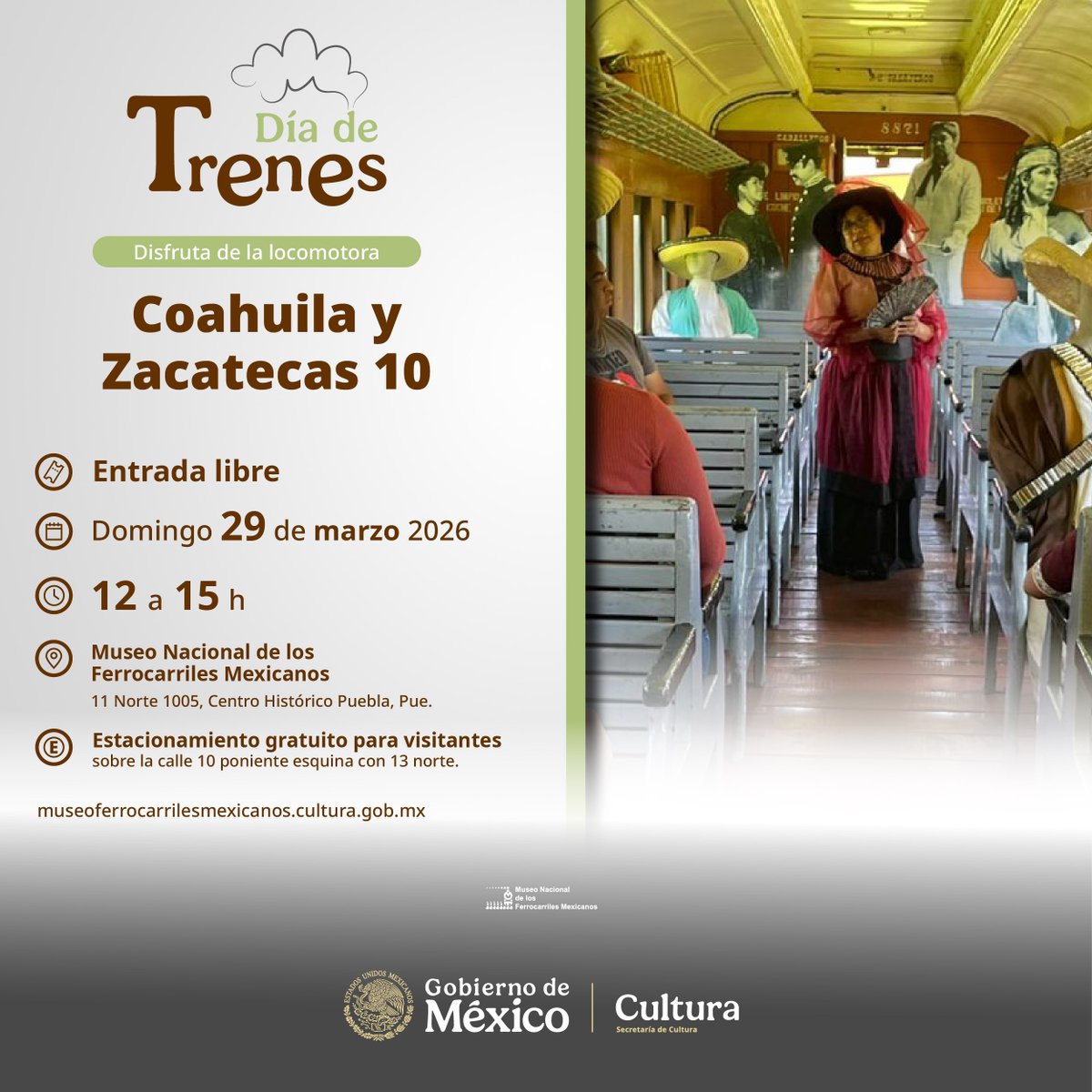 Museo Nacional de los Ferrocarriles Mexicanos tweet media
