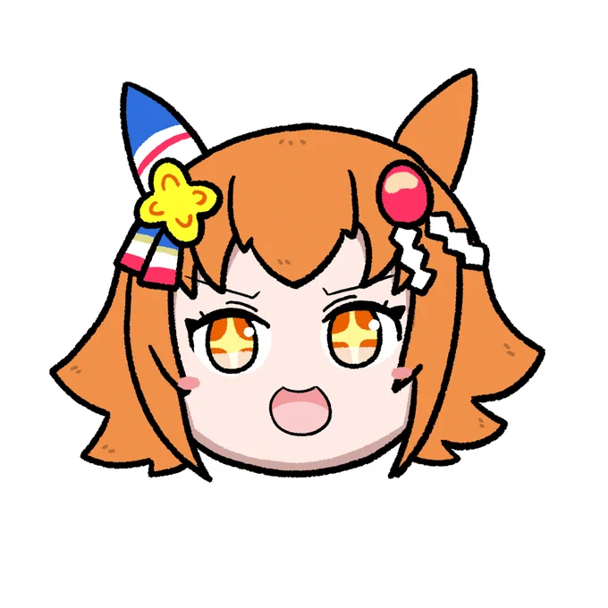 ゆっくりフクキタル 表情差分