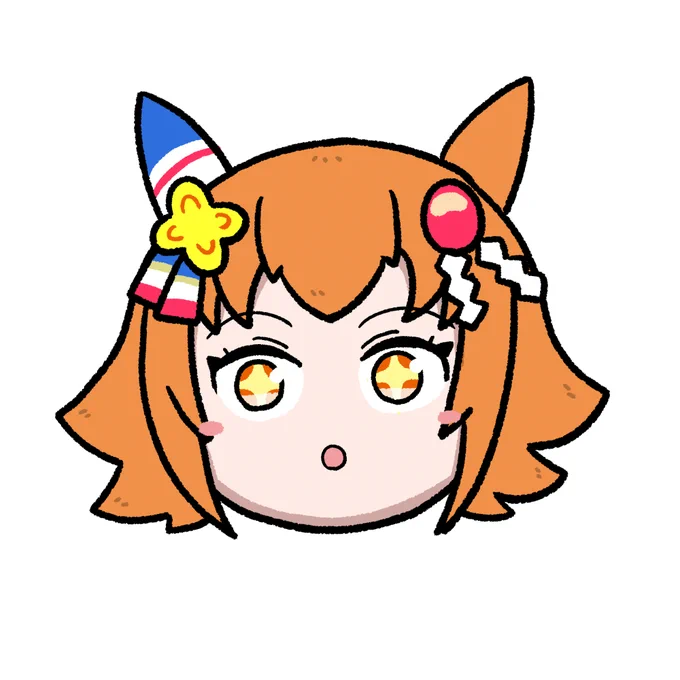ゆっくりフクキタル 表情差分