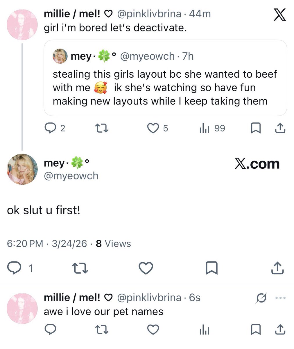 millie / mel! ♡ tweet media