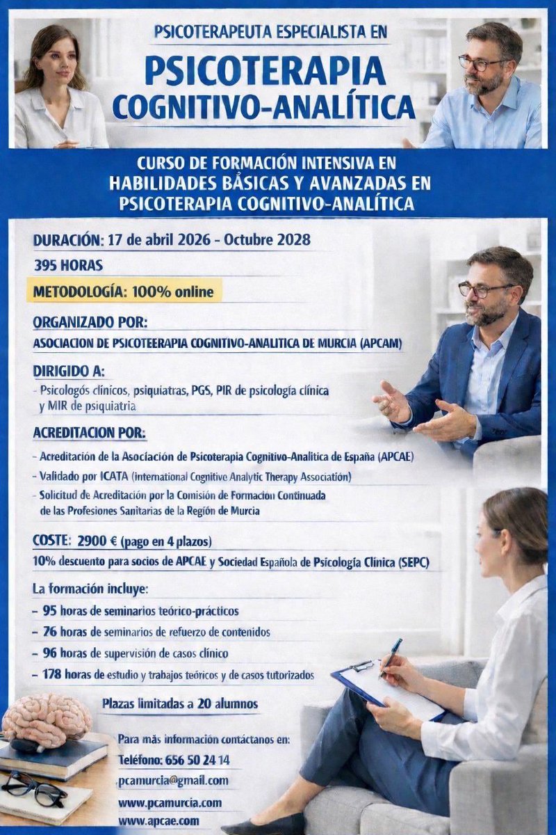 Sociedad Murciana de Psicología Clinica tweet media