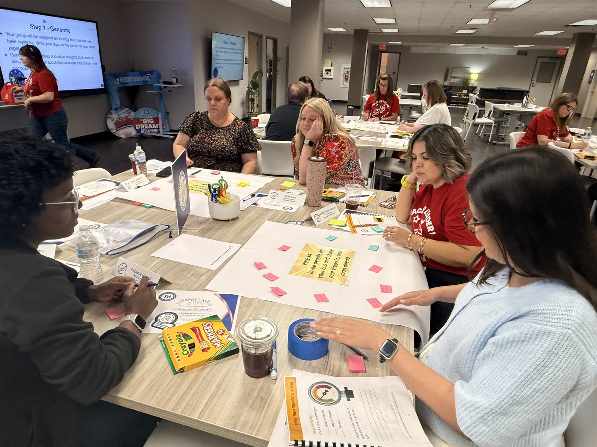 BallastShawna's tweet photo. Thinking Routines at TLA! Ways to make learning sticky by generating, sorting, connecting and elaborating! RISD Learner Growth Framework! #risddreambig #risdTLA https://t.co/8ozqgHjDrD