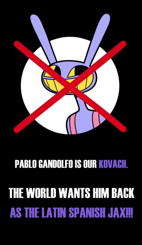 🎪 EL CIRCO DIGITAL 🎪 | #PabloGandolfoComoJAX 💜 tweet media