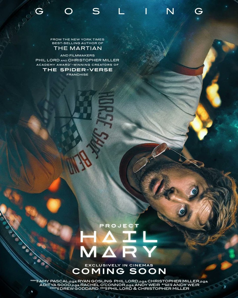 احسن شي في project hail mary فيلم شفت تريلر  the odyssey 😅

الفيلم خفيف ولطيف واحيانا ياصل لحد السخافة الكوميدية " ما هو انتقاد" 
لكن اقل فيلم بصريا &amp; صوتيا اشوفه بعالم الفضاء يمكن ومحبط حبتين من هالشي 

لكن بداية كويسة لافلام 2026