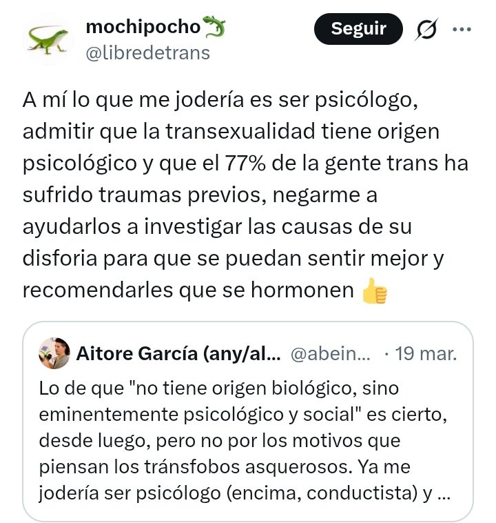 Trans/Homofobicos Out Of Context tweet media