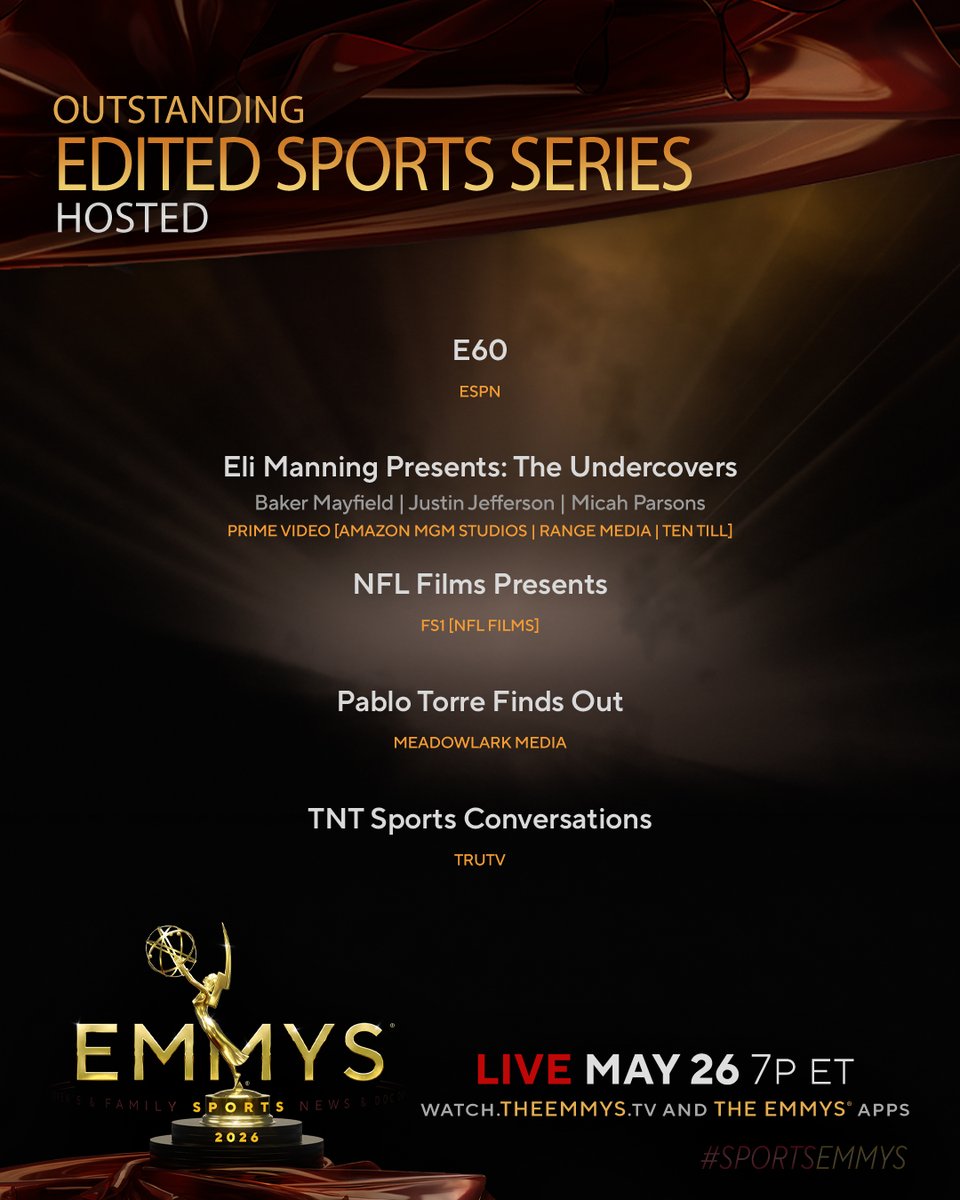 The Emmys tweet media