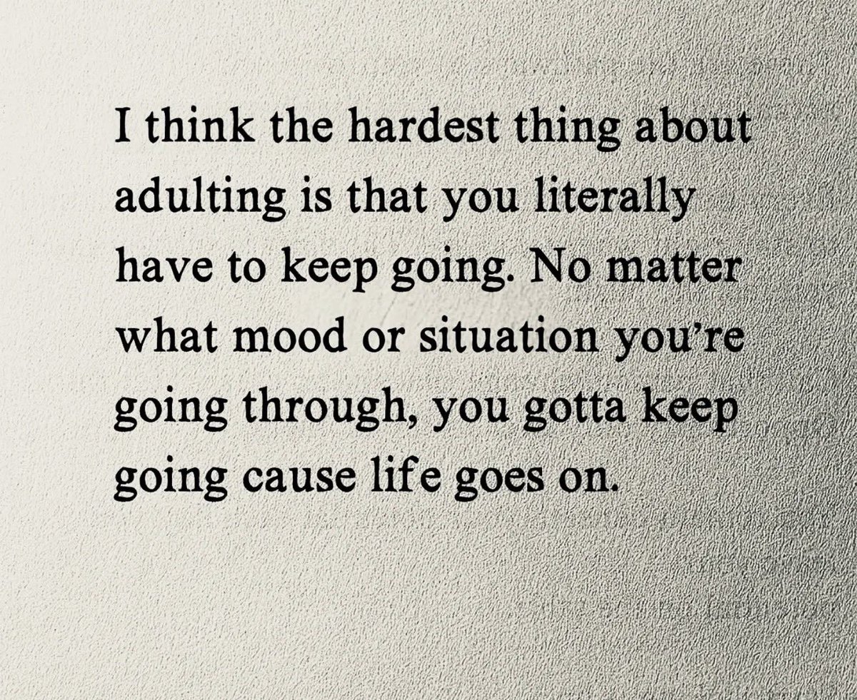 DrizzyJonesBDA1's tweet photo. I really need to master this because life goes on no matter how I feel who I lose or what I do an that’s real https://t.co/uPFxmKo6IU