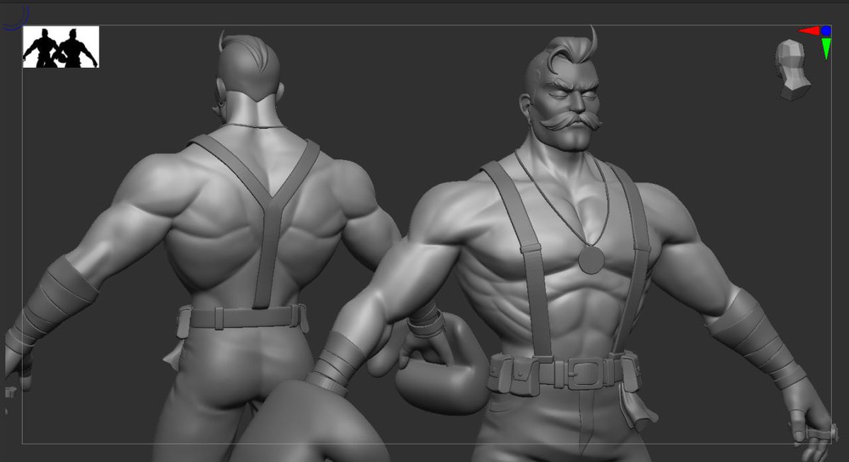AzureKrol51916's tweet image. Basic anatomy
#zbrush #cg #art
