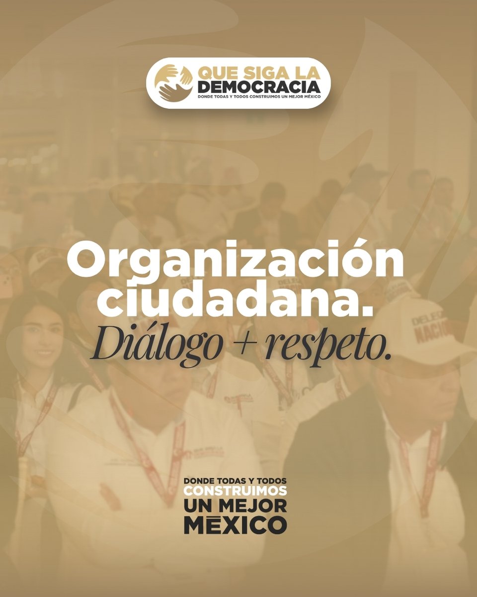Que Siga La Democracia tweet media