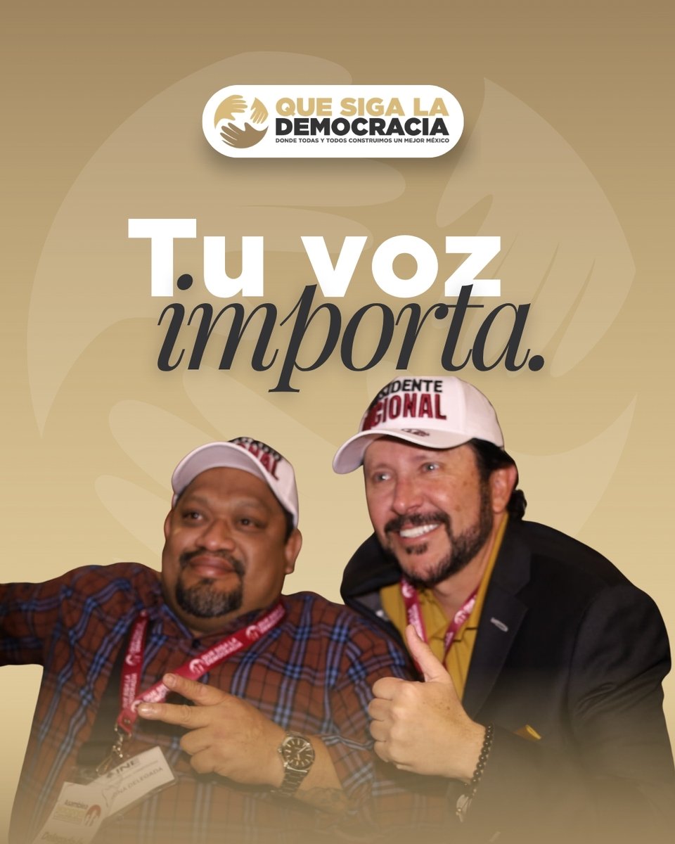 Que Siga La Democracia tweet media