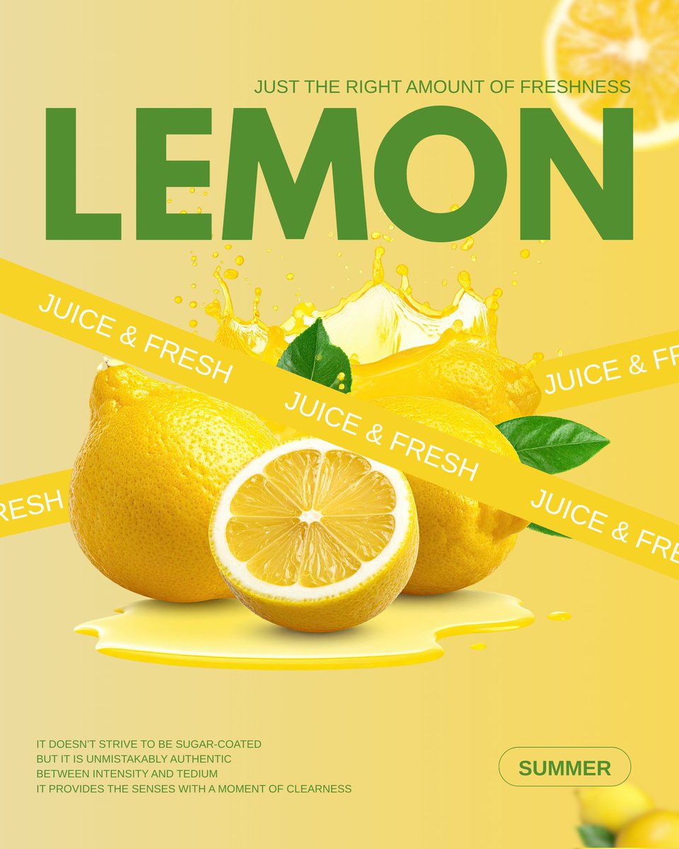 olajideibitoye's tweet photo. When life gives you lemons, design a whole aesthetic.
Which variation are you feeling the most? https://t.co/A0b7ymXn9g