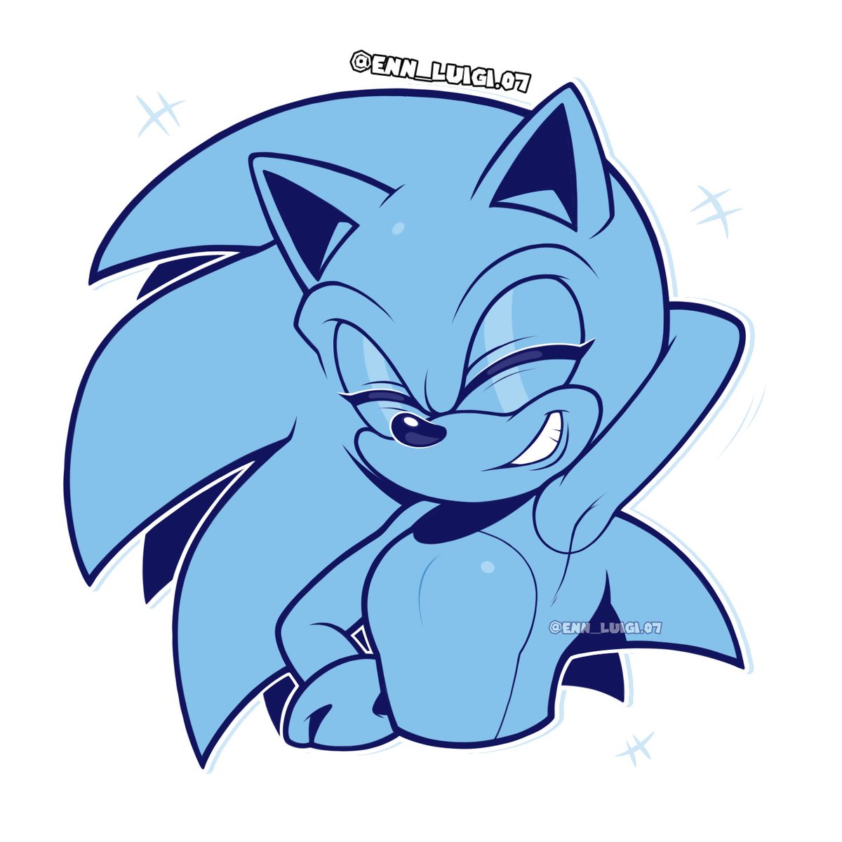 He is so cute when he giggles 💙 (doodles) #sonic #sonicthedgehog #sonicfanart  #ソニック