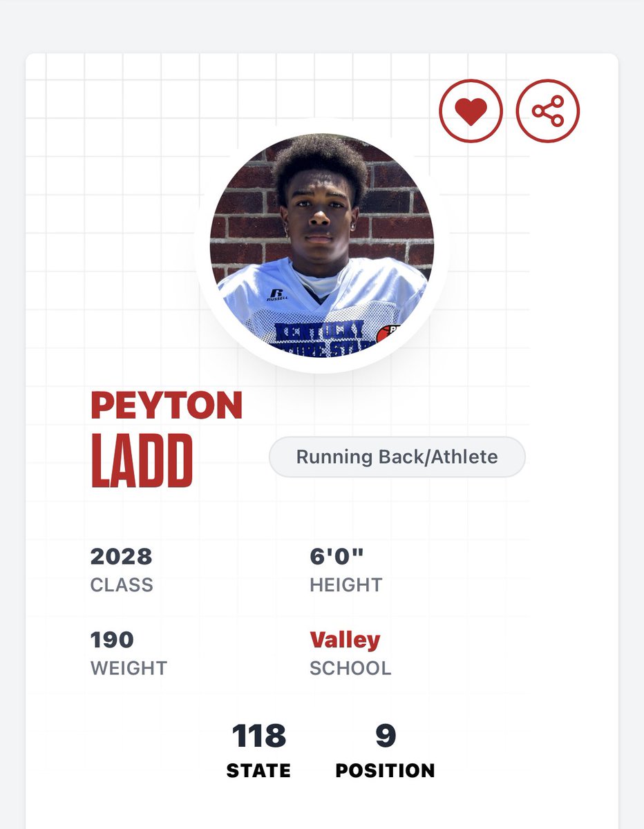 Daville502ky2's tweet image. THAK YOU @PrepRedzoneKY FOR RECOGNIZING AND RANKING ME 9th RUNNING BACK/ ATH IN MY CLASS‼️ NOW TIME TO SHOW CASE MY TALENTS‼️
#JrSznLOADIN…
@KYFUTURESTARS 
@Gtown_Football @TerpsFBRecruit @GeorgiaTechFB @GSUPanthersFB