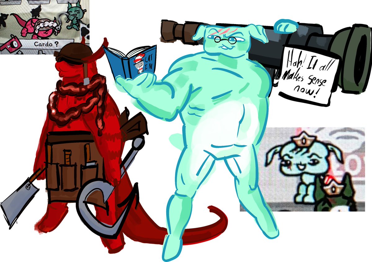 egg_crime's tweet photo. Mewgenics doodlesssss im at work rn hi https://t.co/ZV9fLu27rQ