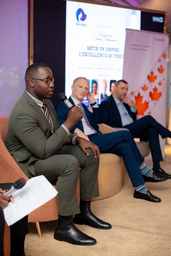 CanadaRDC's tweet photo. À l’occasion des 9 ans de @AsblWise et du Mois de la Femme, nous avons participé à la foire de l’entrepreneuriat féminin, un événement inspirant qui a mis en lumière les parcours exceptionnels de femmes congolaises et stimulé l’élan entrepreneurial au féminin. https://t.co/kmfHnrnszO