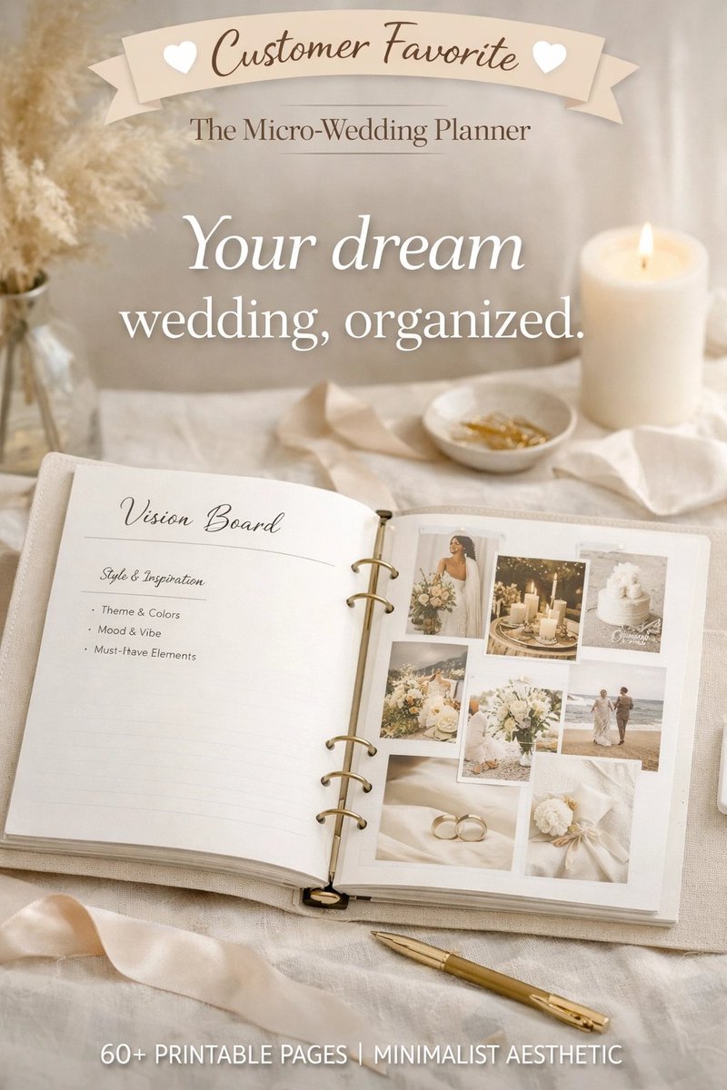 blueflockstudio's tweet image. Micro wedding, but make it beautiful. My new planner helps you keep it intimate, stylish, and stress-free. a.co/d/0gktD3uE #MicroWedding #IntimateWedding #WeddingPlanner #WeddingBudget