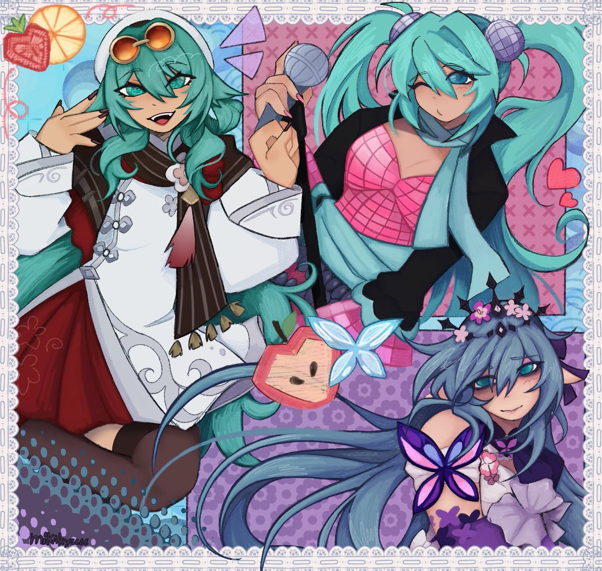 Late birthday gift for a friend!! #hatsunemiku