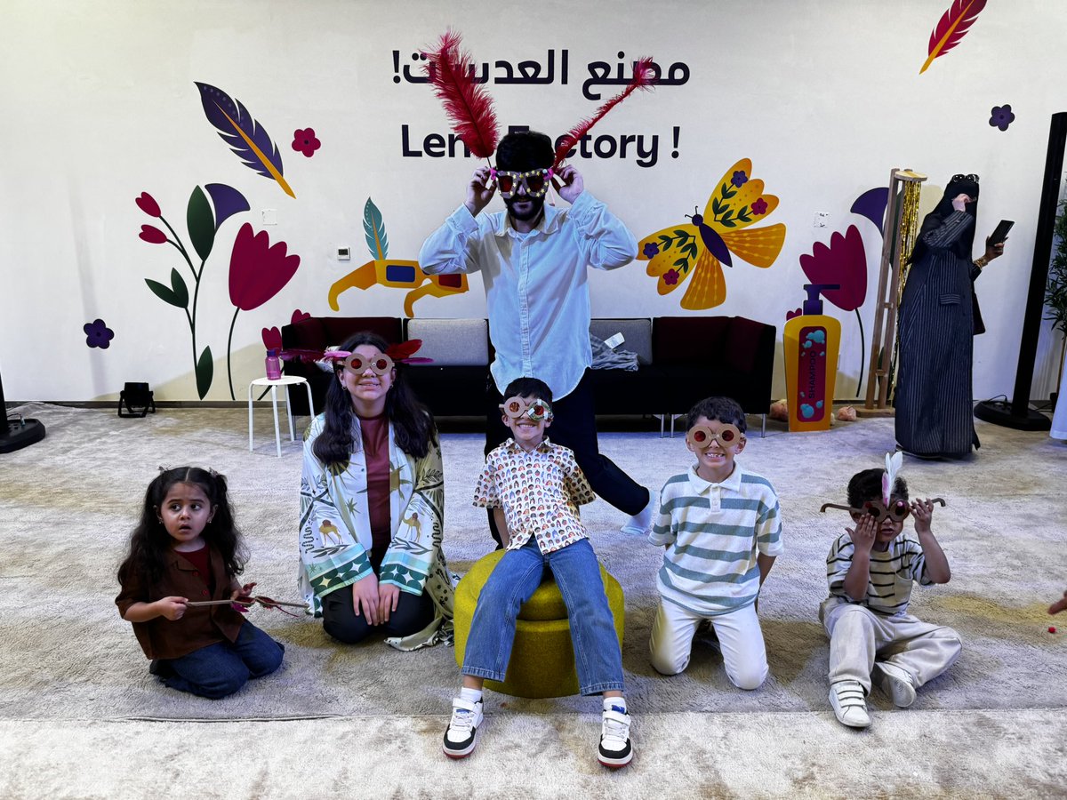 Os79_'s tweet photo. Grateful to work with the Children’s Museum team at Ithra during Eid Al-Fitr ✨ https://t.co/itPCoADfGE