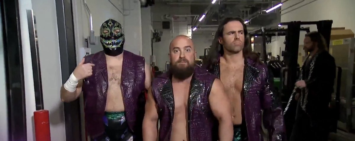 BlazexInferno's tweet image. #AlexReynolds #EvilUno #JohnSilver #TheDarkOrder #AdamPage #AEW