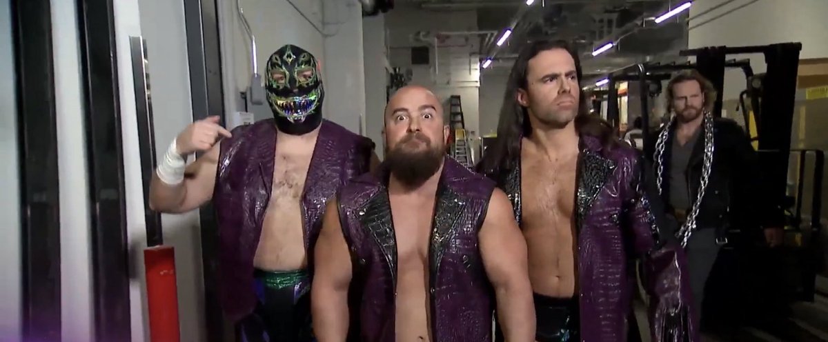 BlazexInferno's tweet image. #AlexReynolds #EvilUno #JohnSilver #TheDarkOrder #AdamPage #AEW