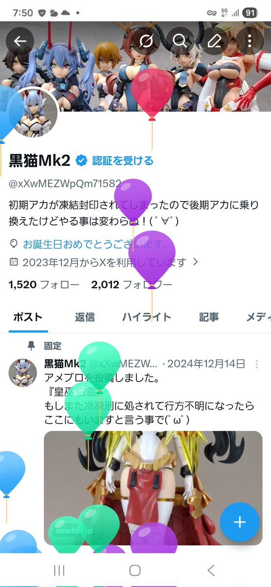 黒猫Mk2 tweet media