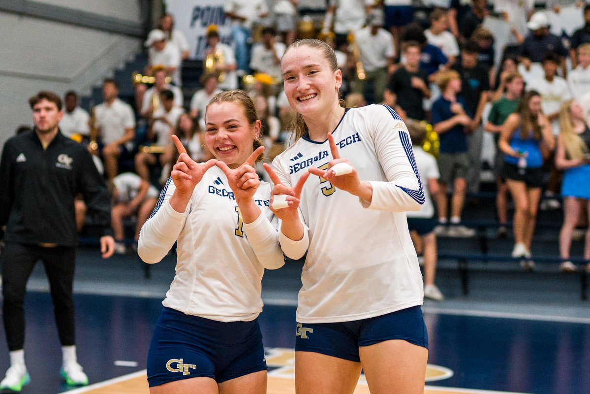 Georgia Tech Volleyball tweet media