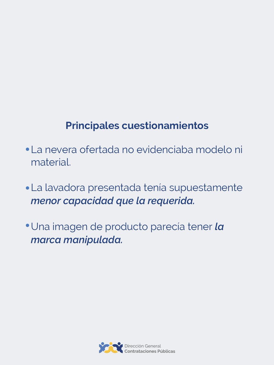 Dirección General de Contrataciones Públicas tweet media