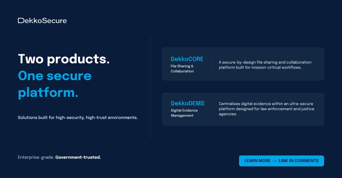 DekkoSecure tweet media