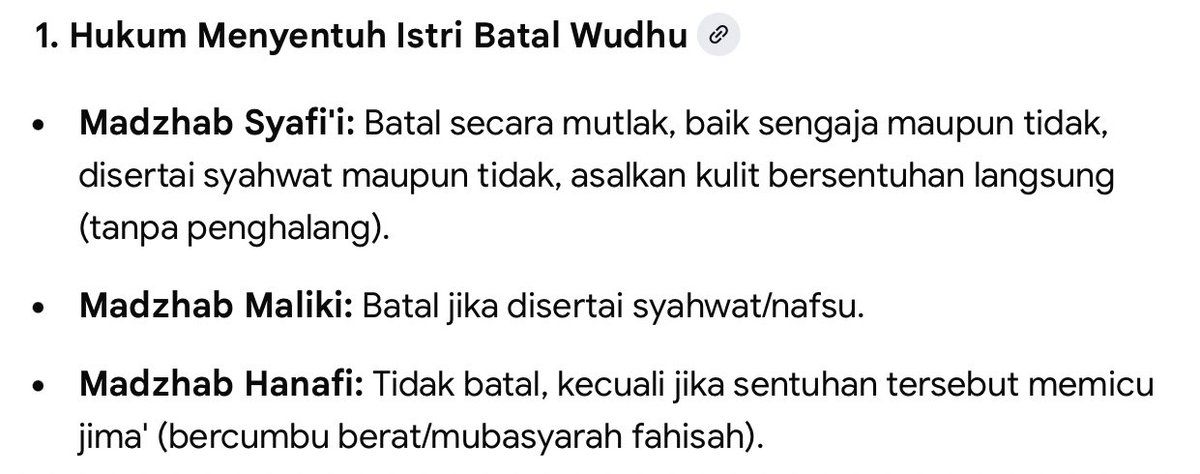 peaceinnlove's tweet photo. saya pernah bertanya kpd guru ngaji, "bagaimana jika kita mengikuti aliran madzhab yg mudah, contoh: dlm solat subuh memakai qunut, namun ketika sdh wudhu menyentuh istri memakai madzhab lain yg tdk membatalkan wudhu?". Guru ngaji menjawab "tidak bisa, ......" https://t.co/heI7AmgucW