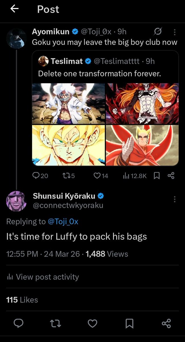 Shunsui Kyōraku tweet media