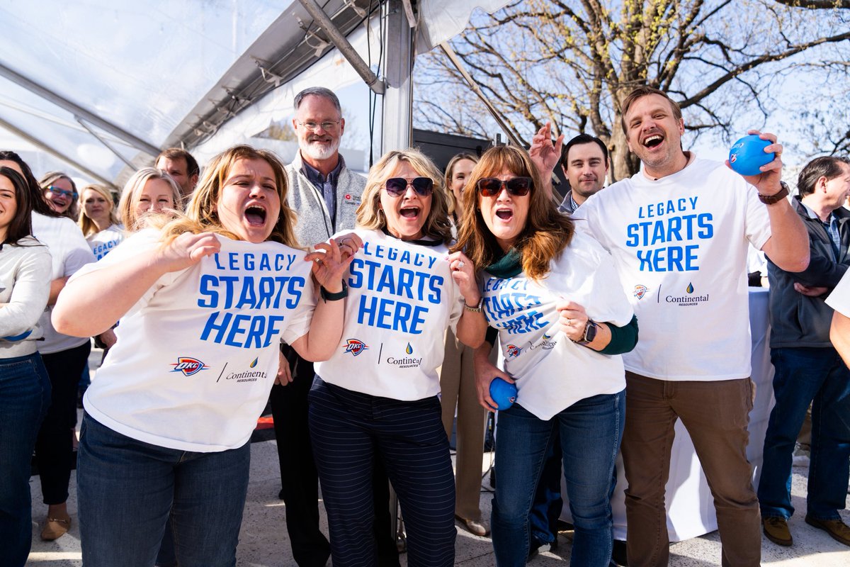 okcthunder's tweet photo. For our city. For our state. For what’s next — Continental Coliseum. https://t.co/pzUb1edjry