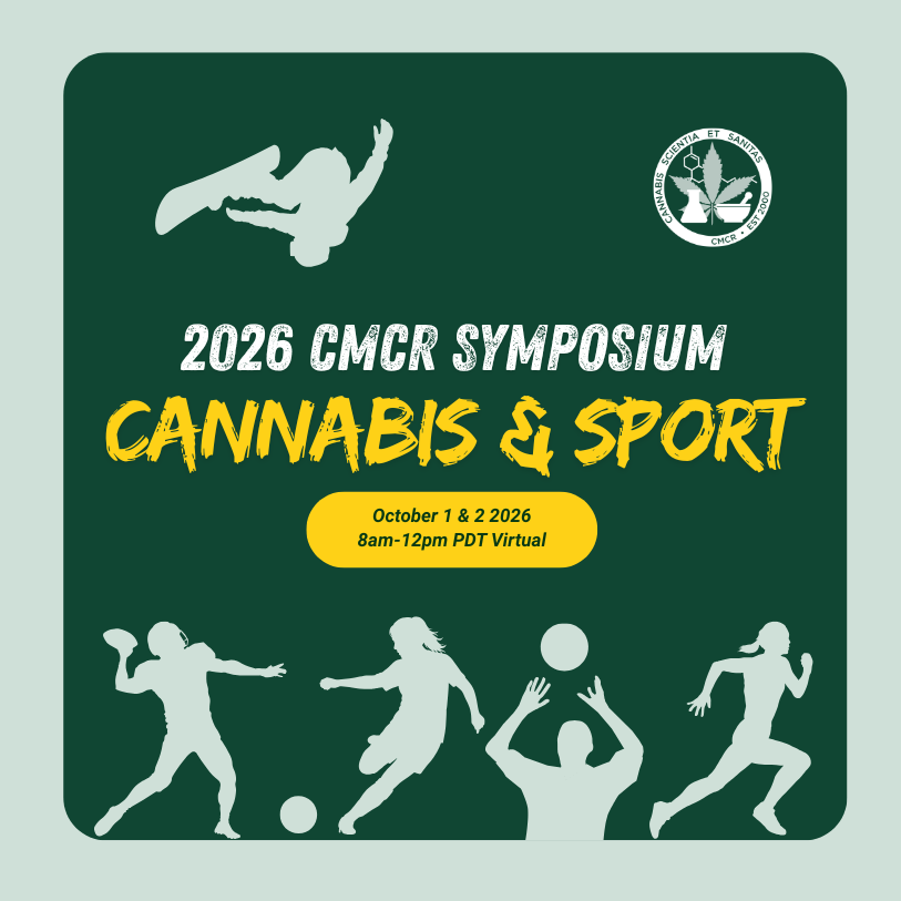 cmcr_ucsd's tweet photo. 📆 Save the date! The 2026 CMCR Symposium: Cannabis & Sport is Oct 1–2 (virtual) 🧠🏃‍♂️ Join leading scientists as we explore cannabis, cannabinoids, performance, pain, and recovery. Registration is free—secure your spot now: https://t.co/X5oefML3MG
#MedicalCannabis #CannabisResearch #CannabisEducation #CMCRSymposium