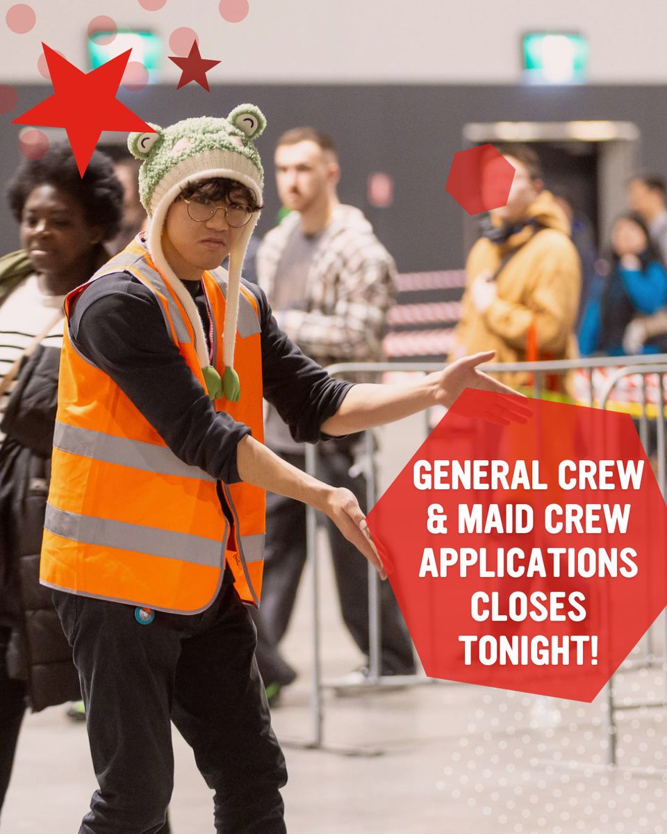 smashcon's tweet image. ⚠ To all our last-minute applicants, this is your final call to apply for General Crew and Maid Café Crew team for SMASH! 2026
 ⚠
Hit submit before 11pm if you want to be involved in one of Sydney's favourite event! 👉 tinyurl.com/smashcrew3

#smashcon2026 #crew #maidcafE