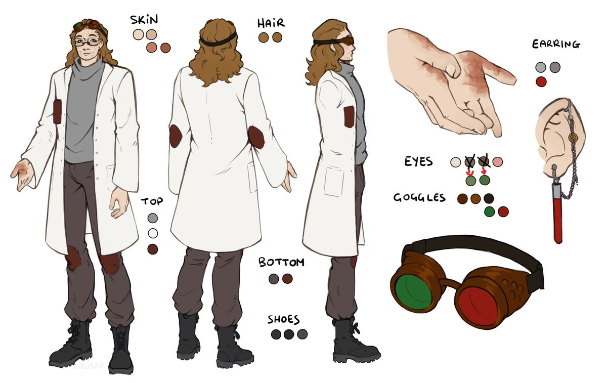 Scientist Asriel tweet media