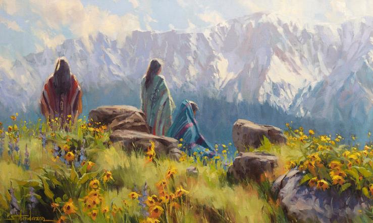 SHendersonArt's tweet image. Home: It's where we live.

This Was Our Shangri-La art print -- Link to purchase is in the replies.

#oregon #art #mountains