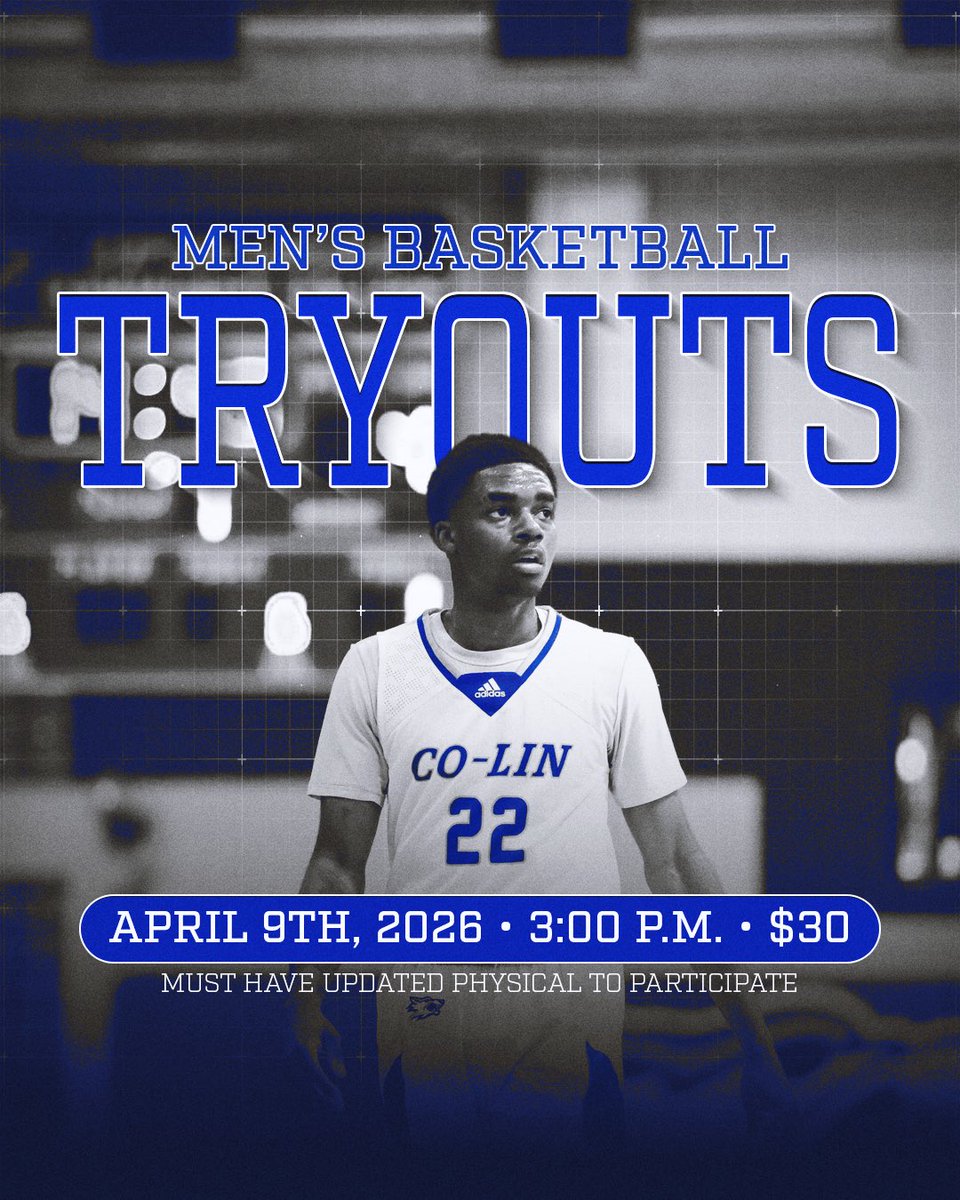 CoLinMensBKB's tweet photo. 🚨Opportunity🚨

Must Have Up to Date Physical to Participate

📆 Thursday April 9th
⏰ 3:00PM
💲30
📍Mullen Gymnasium

Contact Coach to sign up:

Sam Newman
Asst Coach
651-815-2409 https://t.co/ohxfkaVo41
