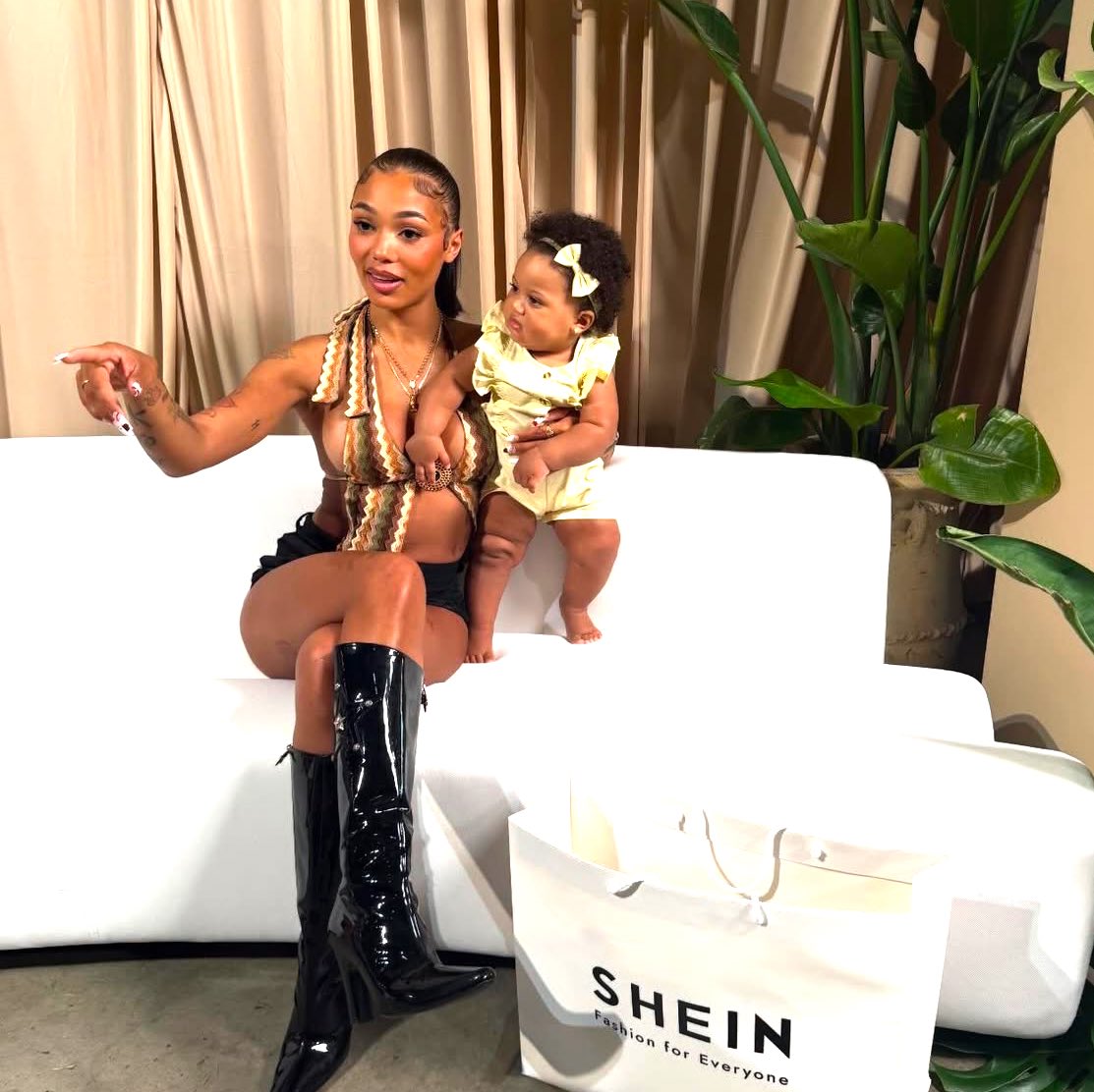 SunnyBanks_'s tweet photo. Coi Leray and baby Miyoco for SHEIN 🥹😍 https://t.co/93I4snZXFR
