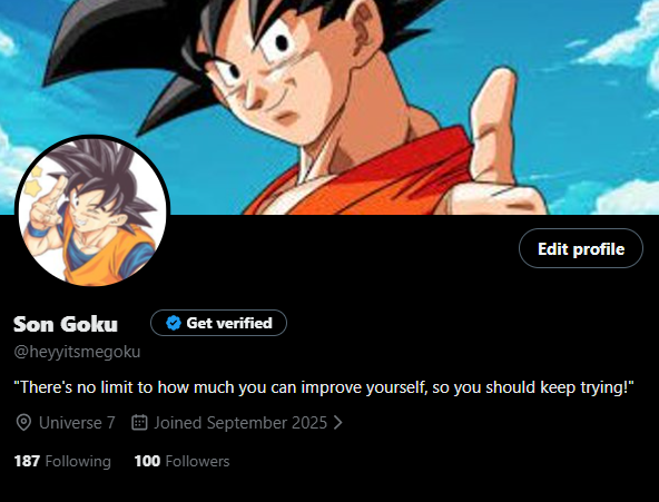 Son Goku tweet media