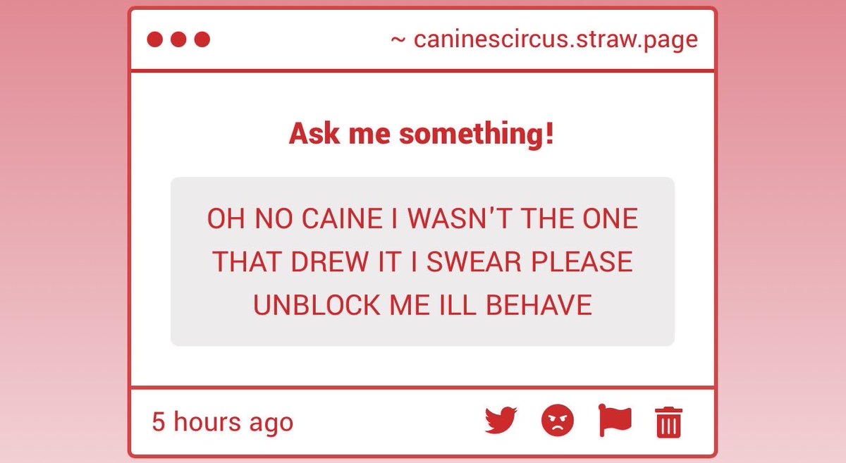 CAINE! (sick!) tweet media