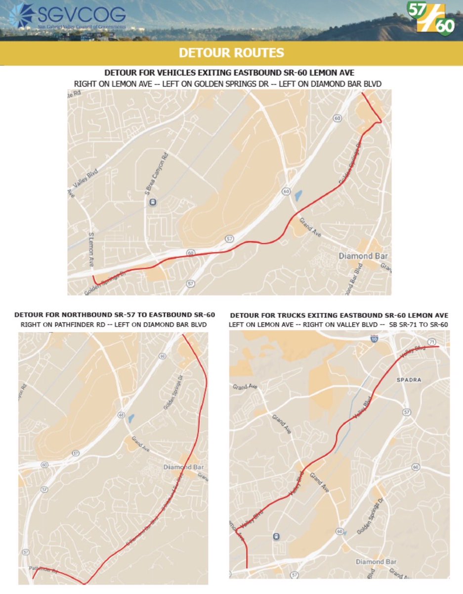 SR 57/60 Confluence Chokepoint Relief Project tweet media