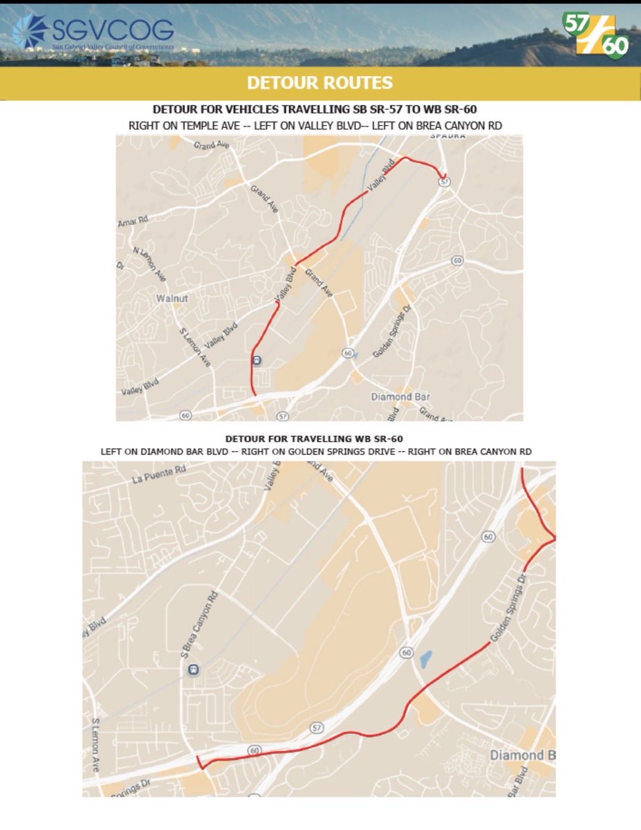 SR 57/60 Confluence Chokepoint Relief Project tweet media