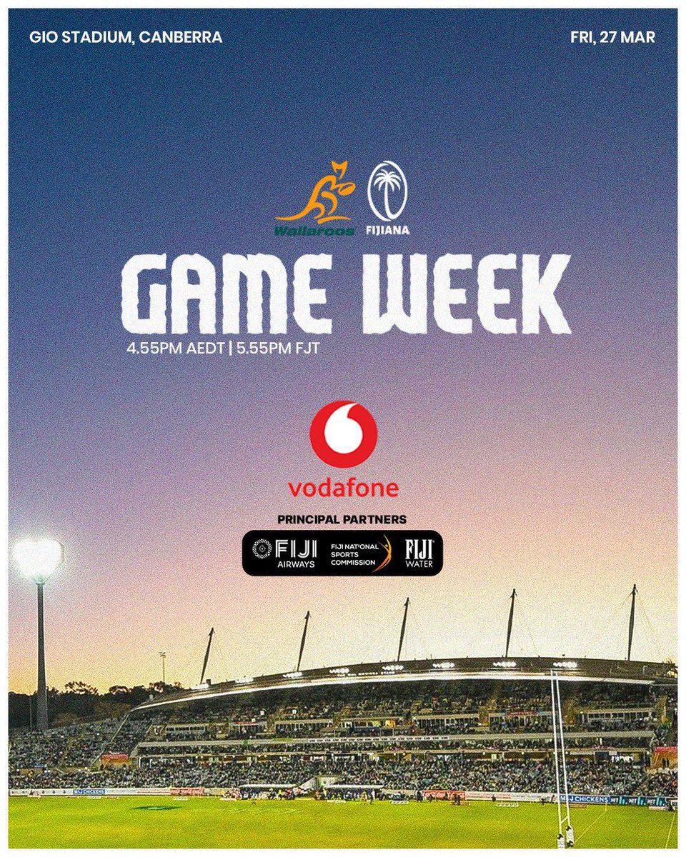 fijirugby's tweet image. Don't forget to support the FijianaXV this Friday as they take on the Wallaroos in their first test match of the season.

#FijianaXVs #Vodafone #fijirugby
